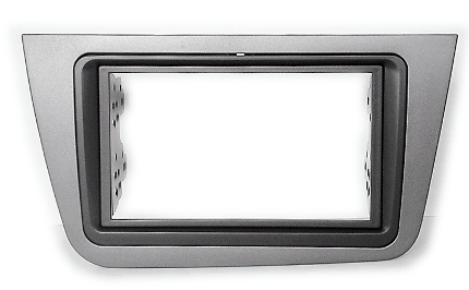 Double Din Car Stereo Radio Fascia Panel Adapter Fitting Kit for SEAT Altea 2004-2015, Toledo 2004-2009 (Right wheel)