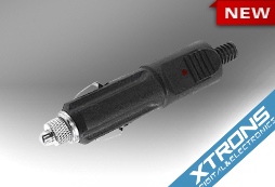 12V Universal Male Car Cigarette Lighter Adapter