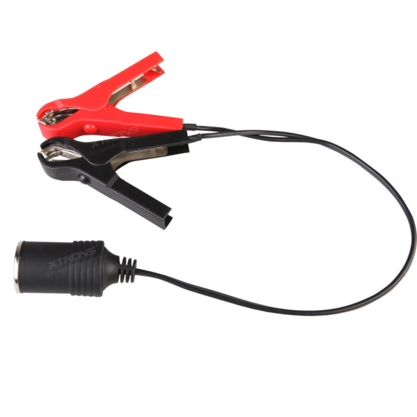12v DC Car Boat Battery Terminal Clip-On Cigarette Lighter Power Socket Adapter