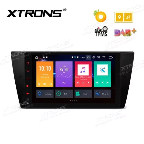 Android 8.0 Octa-Core 32GB ROM + 4G RAM Multimedia Player with 9 inch Display Custom Fit for BMW 3 Series