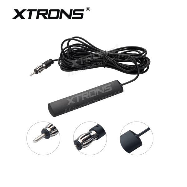 12V Universal car Stereo FM Radio Antenna Windscreen DIN Aerial