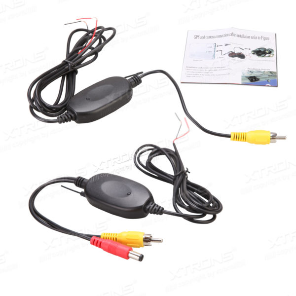 2.4G Wrieless RCA Video Transmitter & Receiver For CAR Reversing Cameras