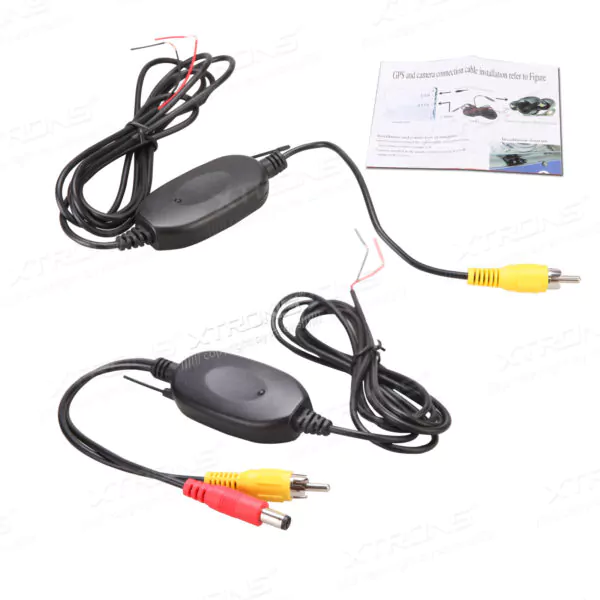 2.4G Wrieless RCA Video Transmitter & Receiver For CAR Reversing Cameras
